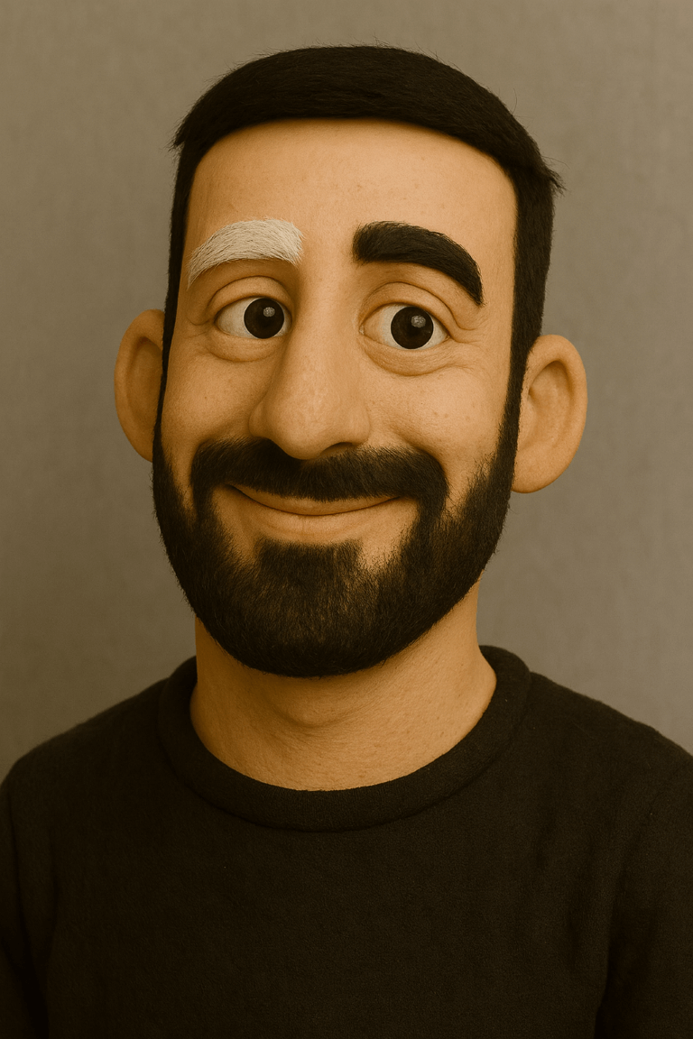 Portrait of Keyvan Minokadeh